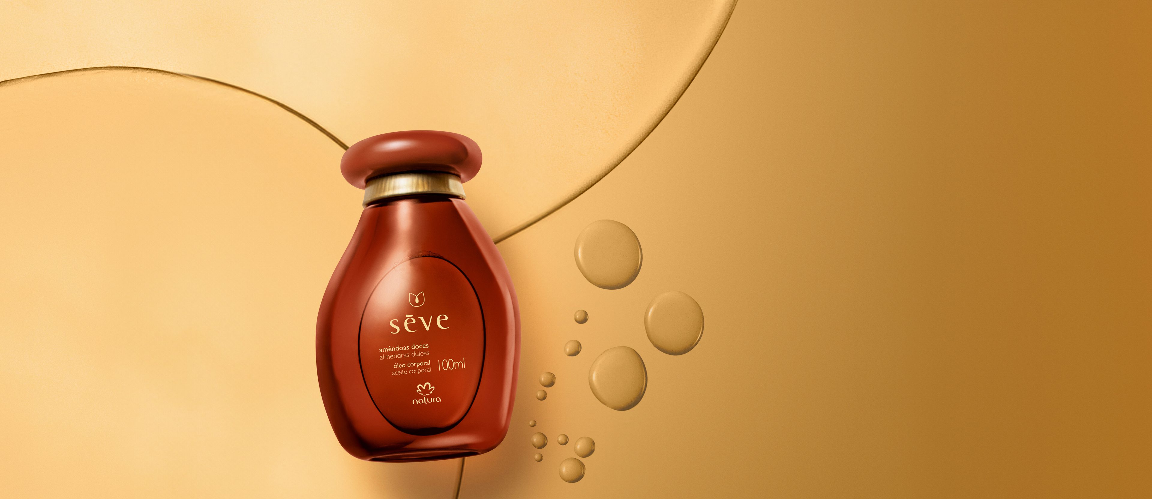 Oleo Desodorante Corporal Seve Amendoas Doces 100 ml
