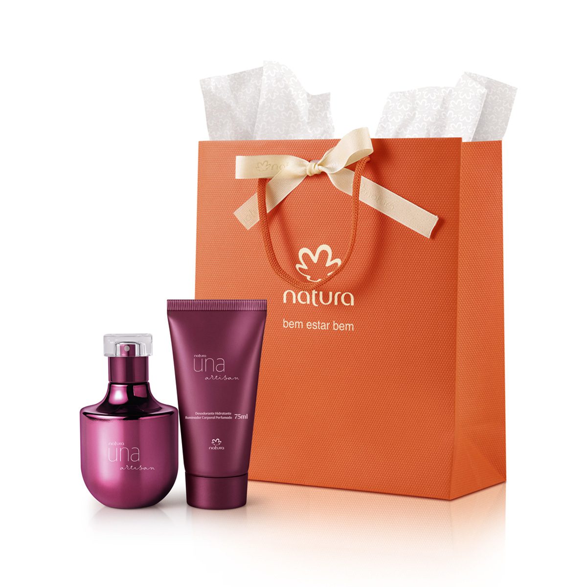 Presente Natura Una Artisan Completo 2 Produtos