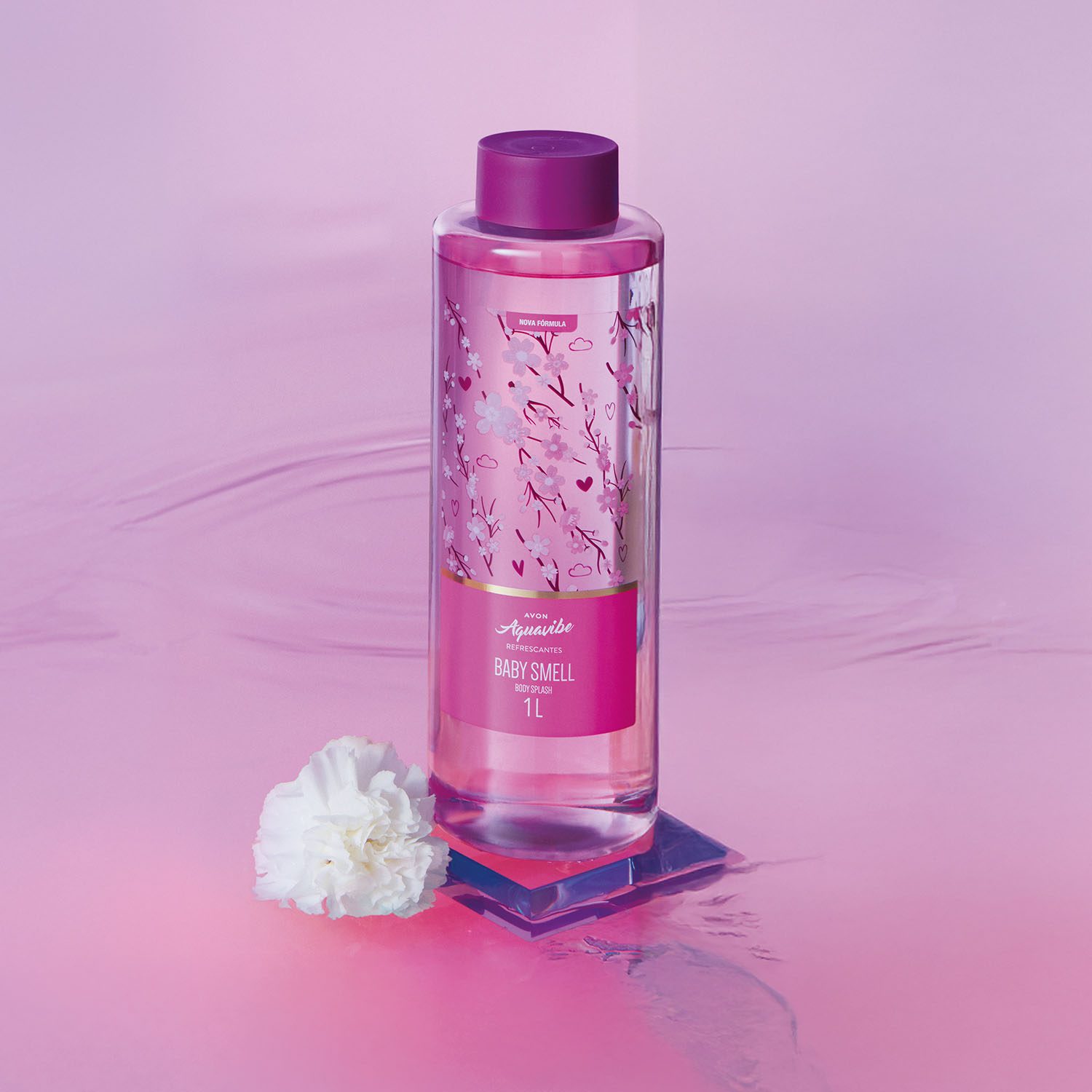 Aquavibe Baby Smell Body Splash Mobile Banner