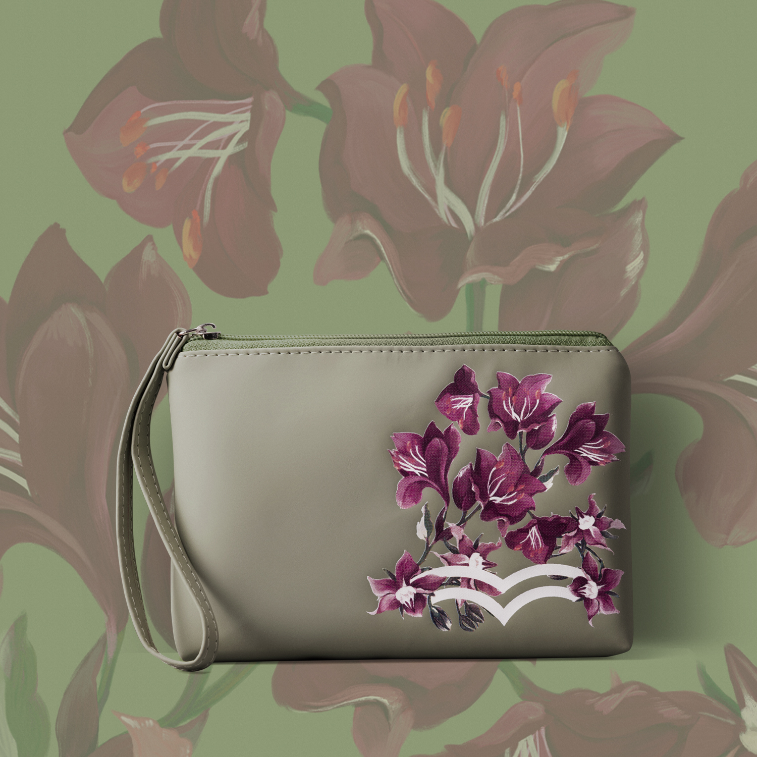 Bolsa de Mão Crer Para Ver - Detalhe da Estampa