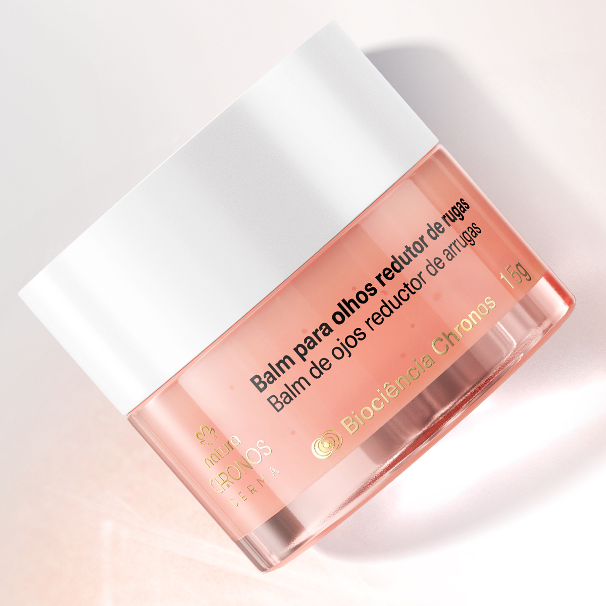 Balm Redutor De Rugas Chronos Derma 15 G 5 Balm em embalagem sofisticada