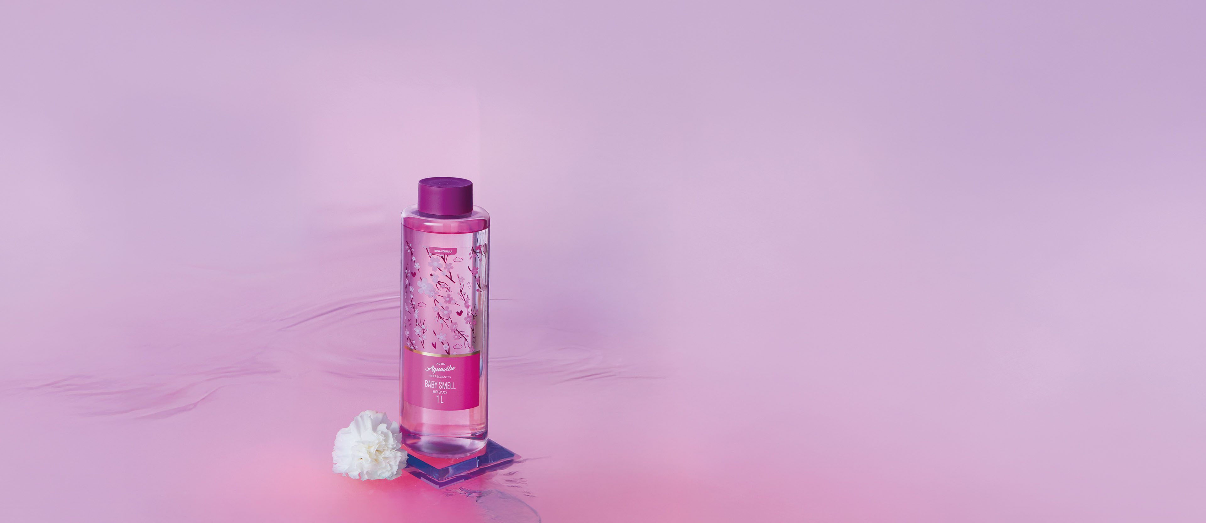Aquavibe Baby Smell Body Splash 1 L