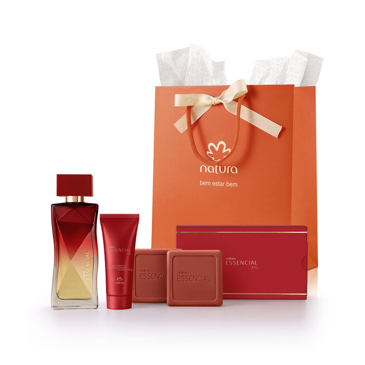 Presente Natura Essencial Ato Feminino 3 Produtos