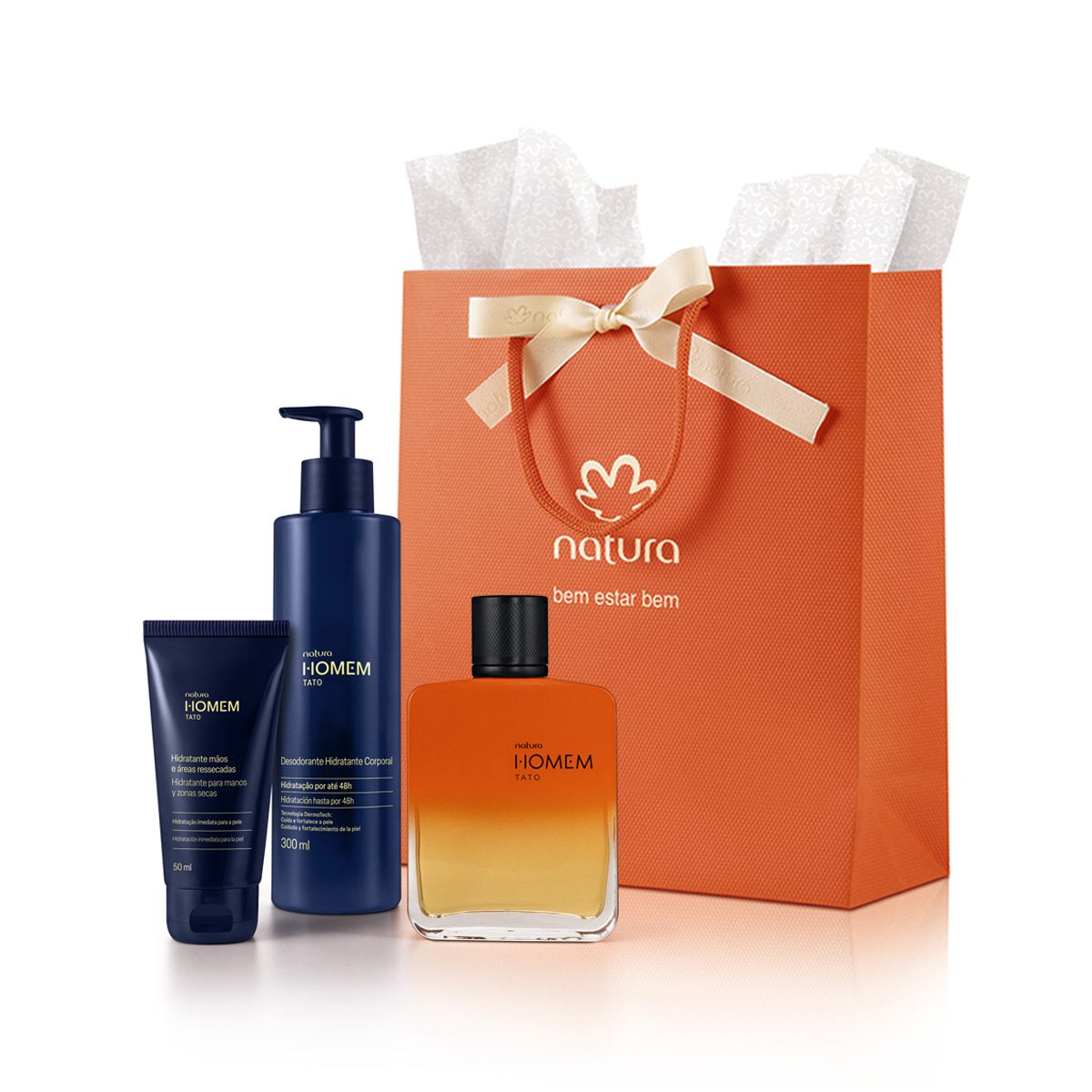 Presente Natura Homem Tato 3 Produtos