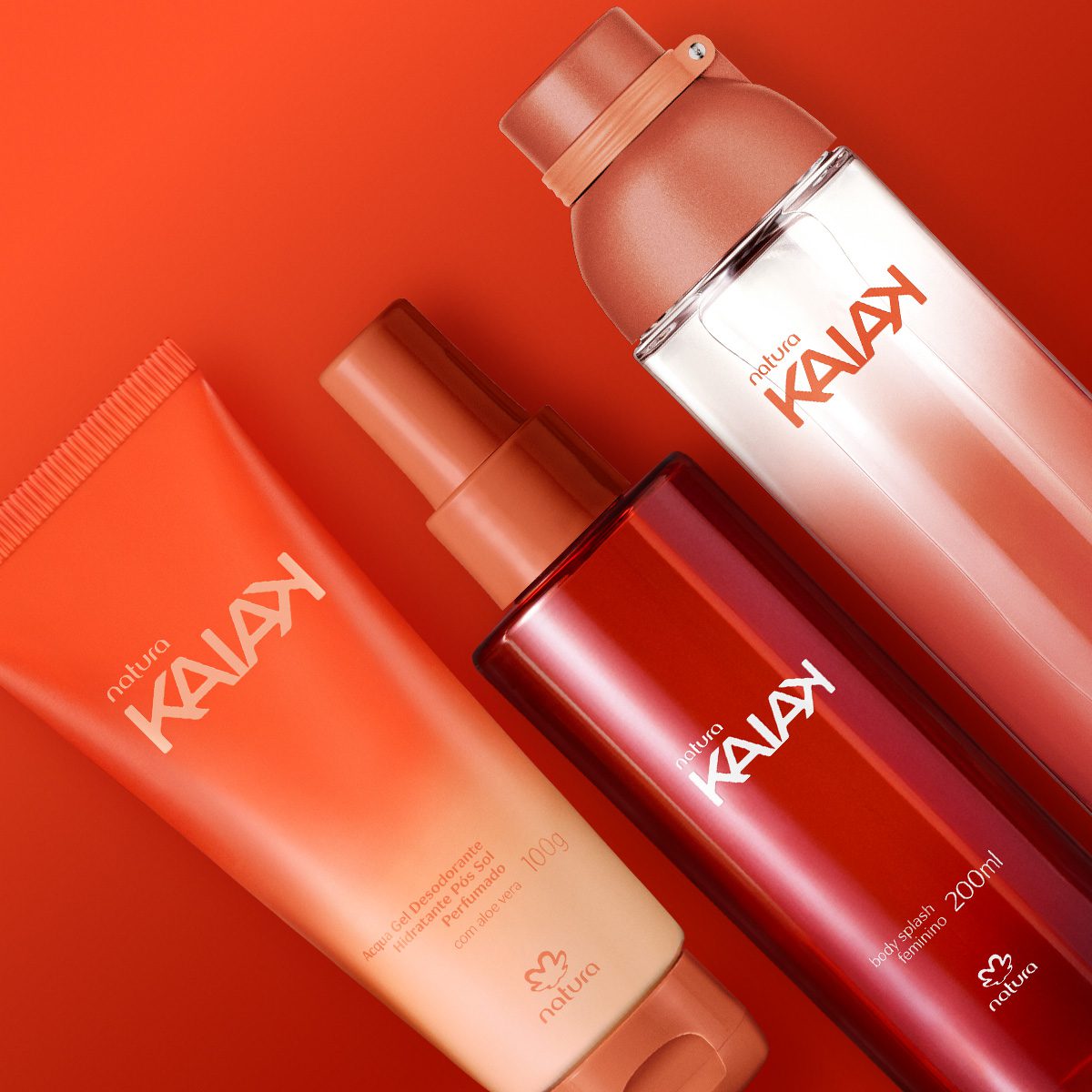Presente Natura Kaiak Feminino Completo 3 Produtos
