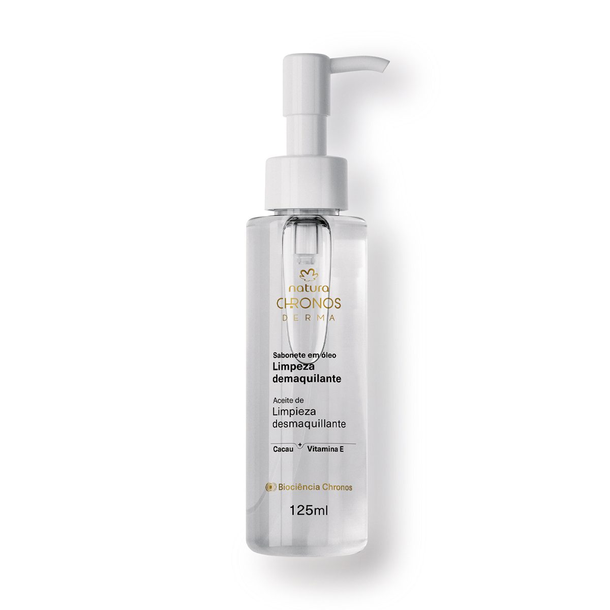 Sabonete Em Oleo Limpeza Demaquilante Chronos Derma 125 ml