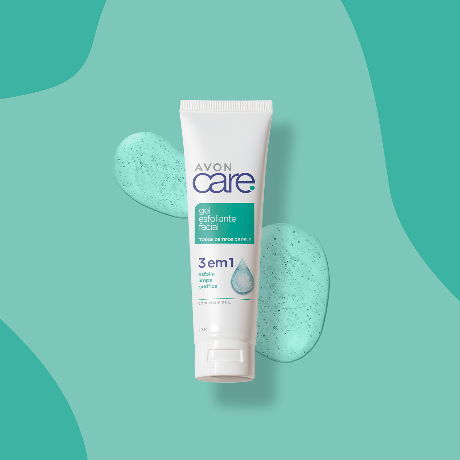 Avon Care Gel Esfoliante Facial 3 em 1 100g Mobile
