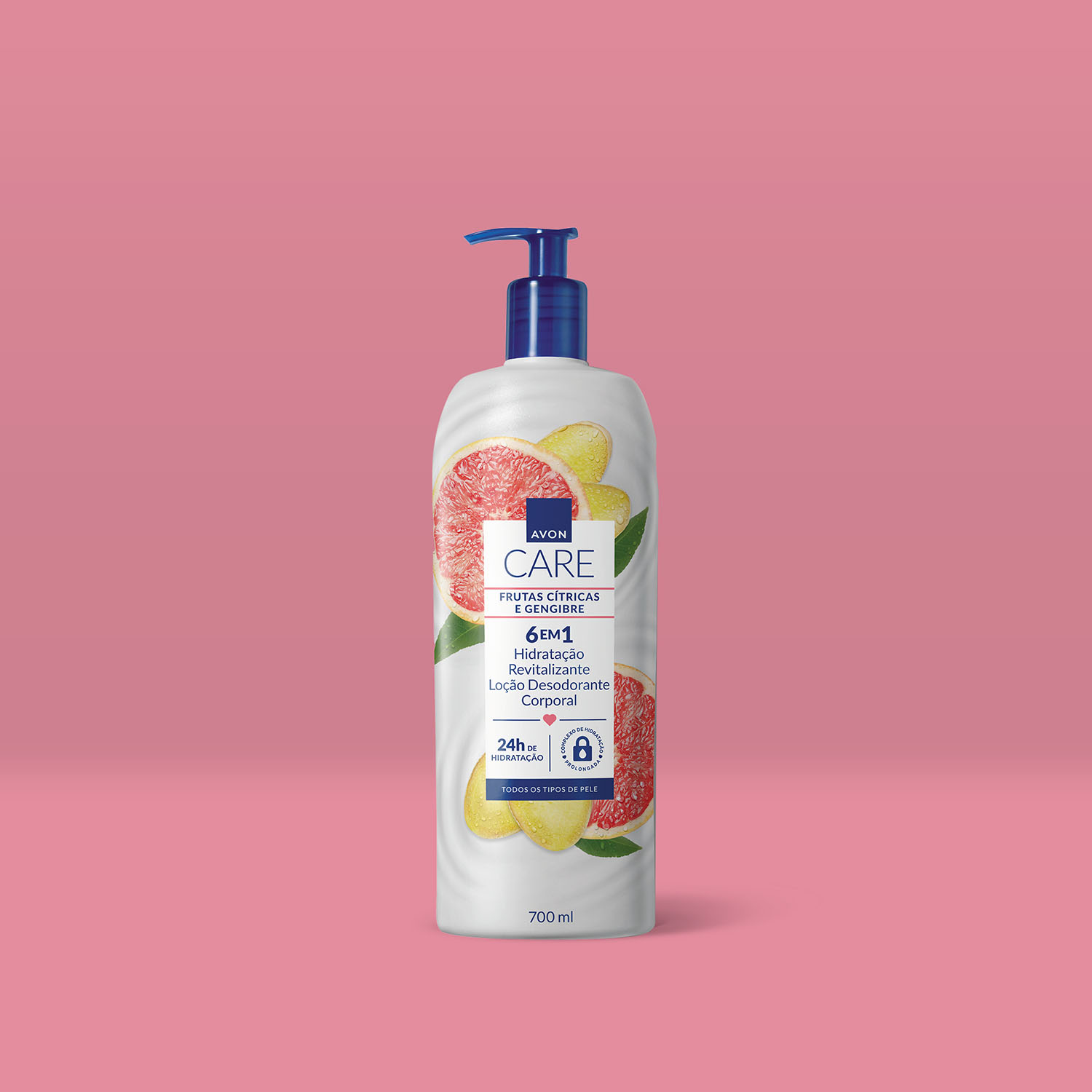 1764621017 88 Avon Care Locao Desodorante Corporal Frutas Citricas E Gengibre 700ml