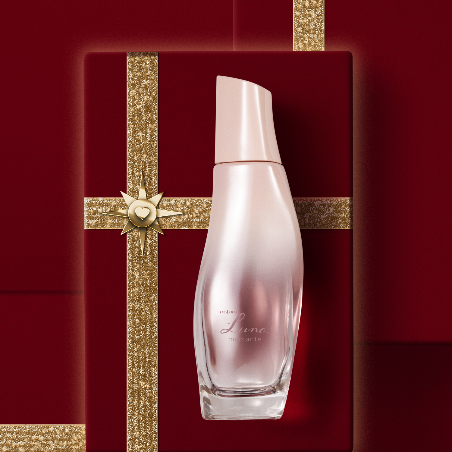Perfume Luna Marcante Natura em destaque