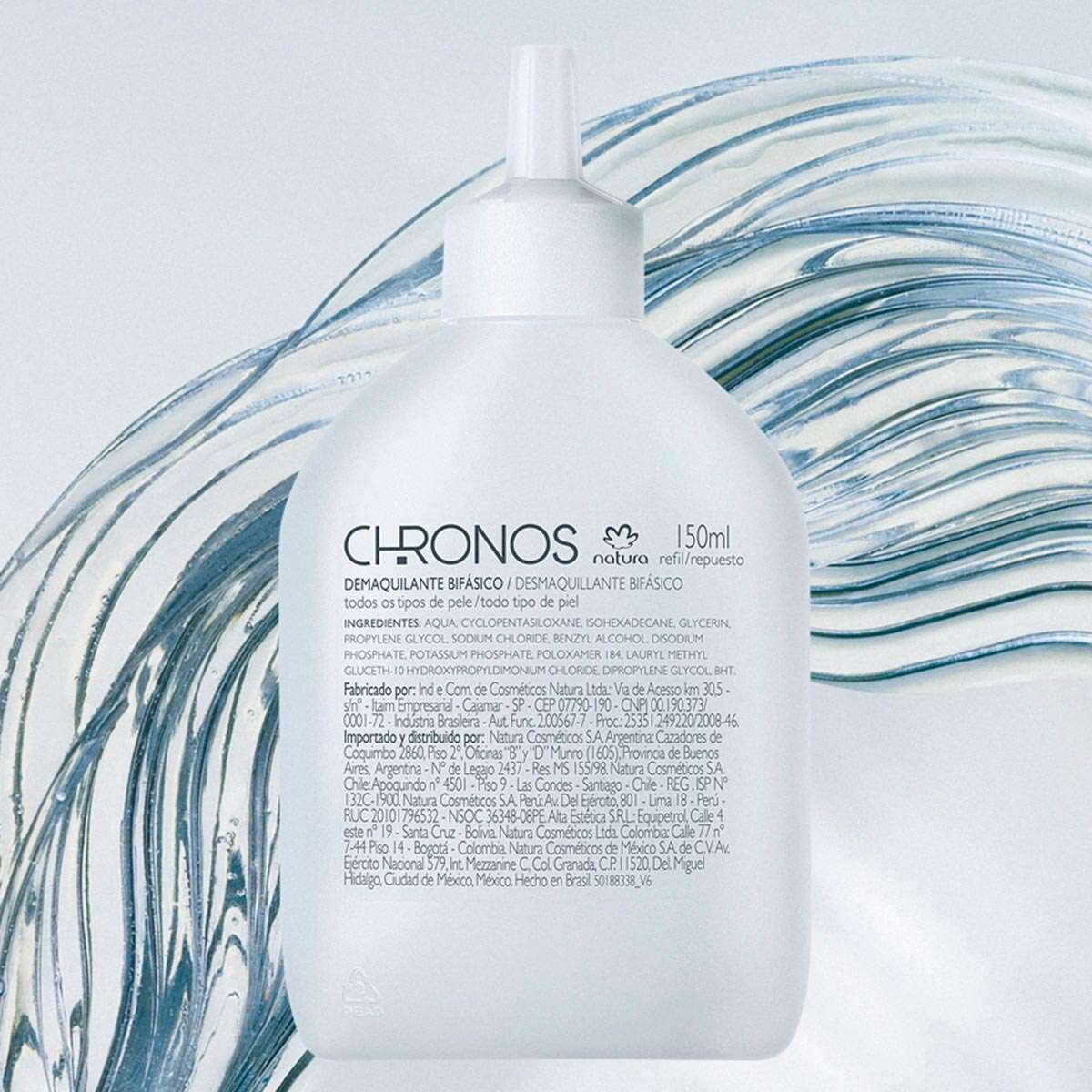 1766120311 473 Refil Demaquilante Bifasico Chronos 150 ml