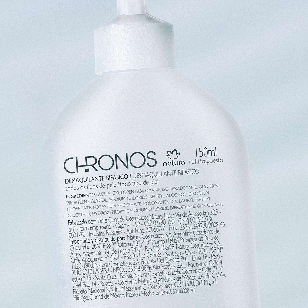 1766120311 522 Refil Demaquilante Bifasico Chronos 150 ml