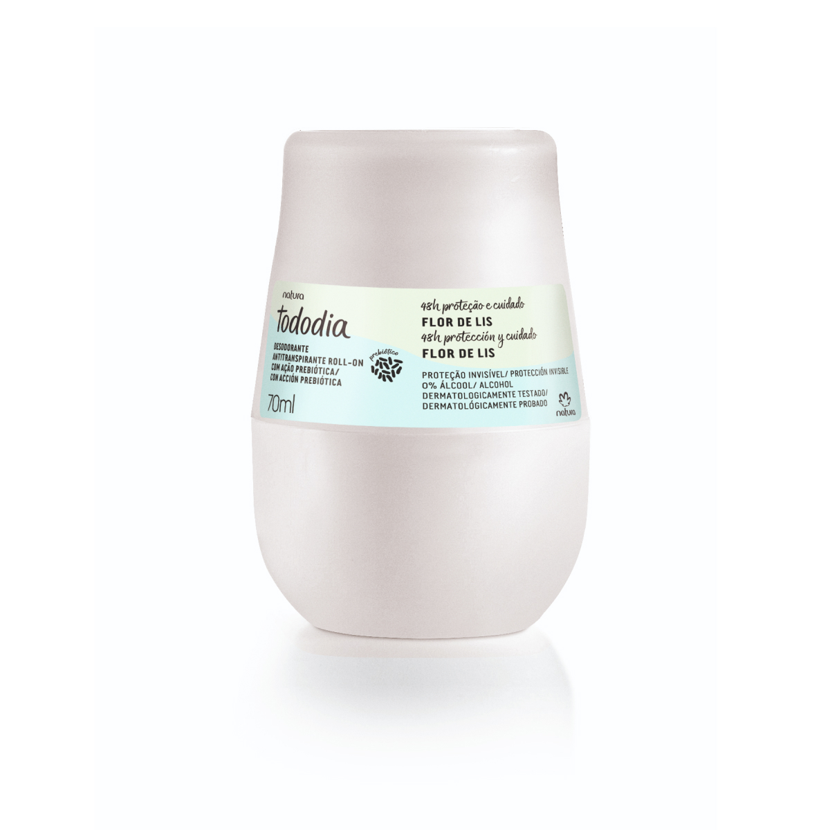 Close-up do produto Desodorante Flor de Lis