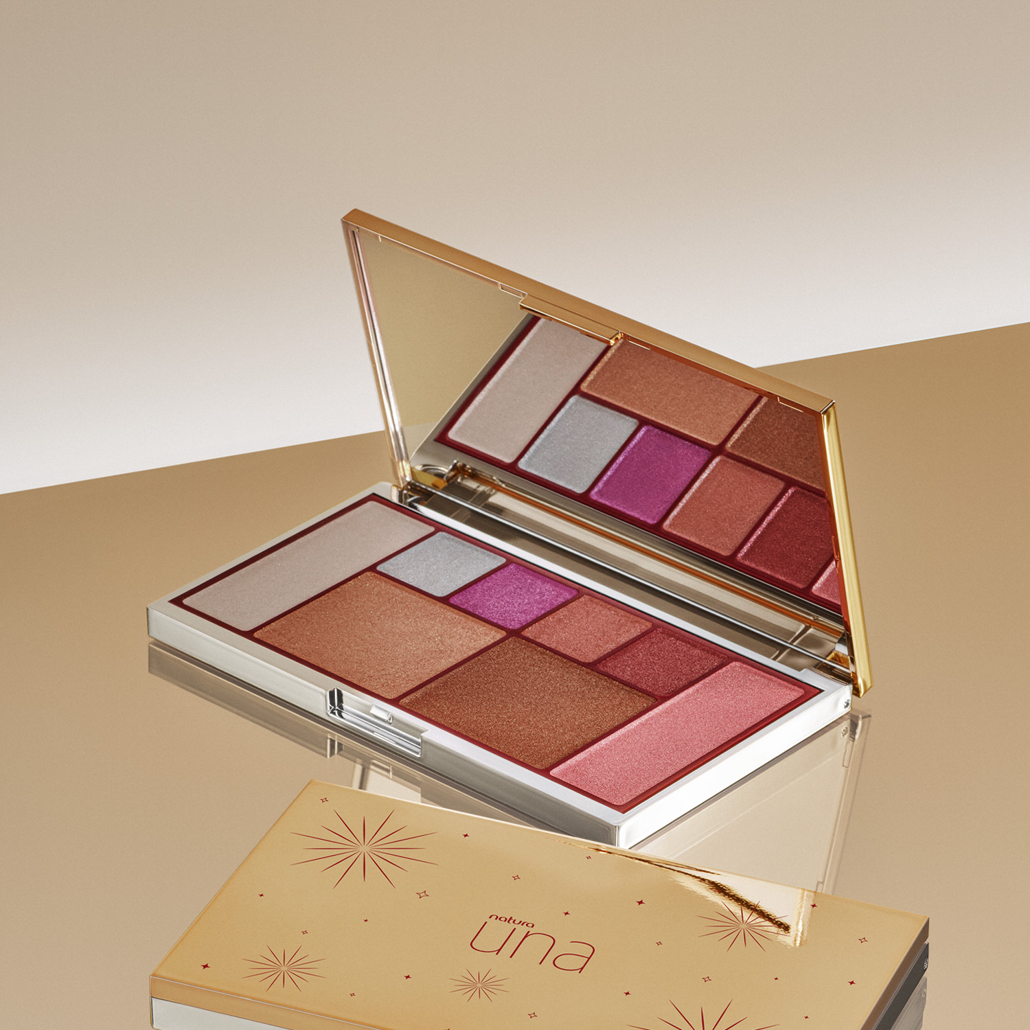 Visual mobile da embalagem da Palette Una Celebrar