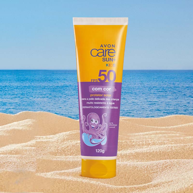 Imagem mobile do protetor solar Avon Kids FPS 50
