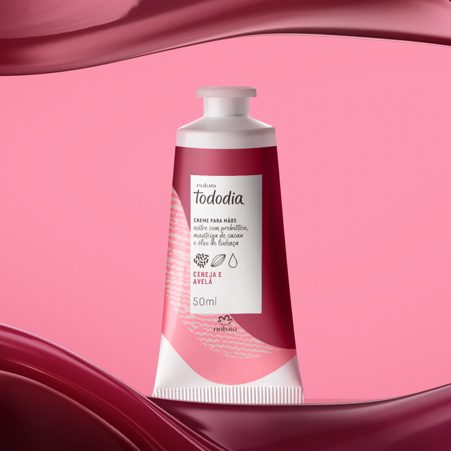 1766282441 513 Creme Nutritivo para as Maos Tododia Cereja e Avela