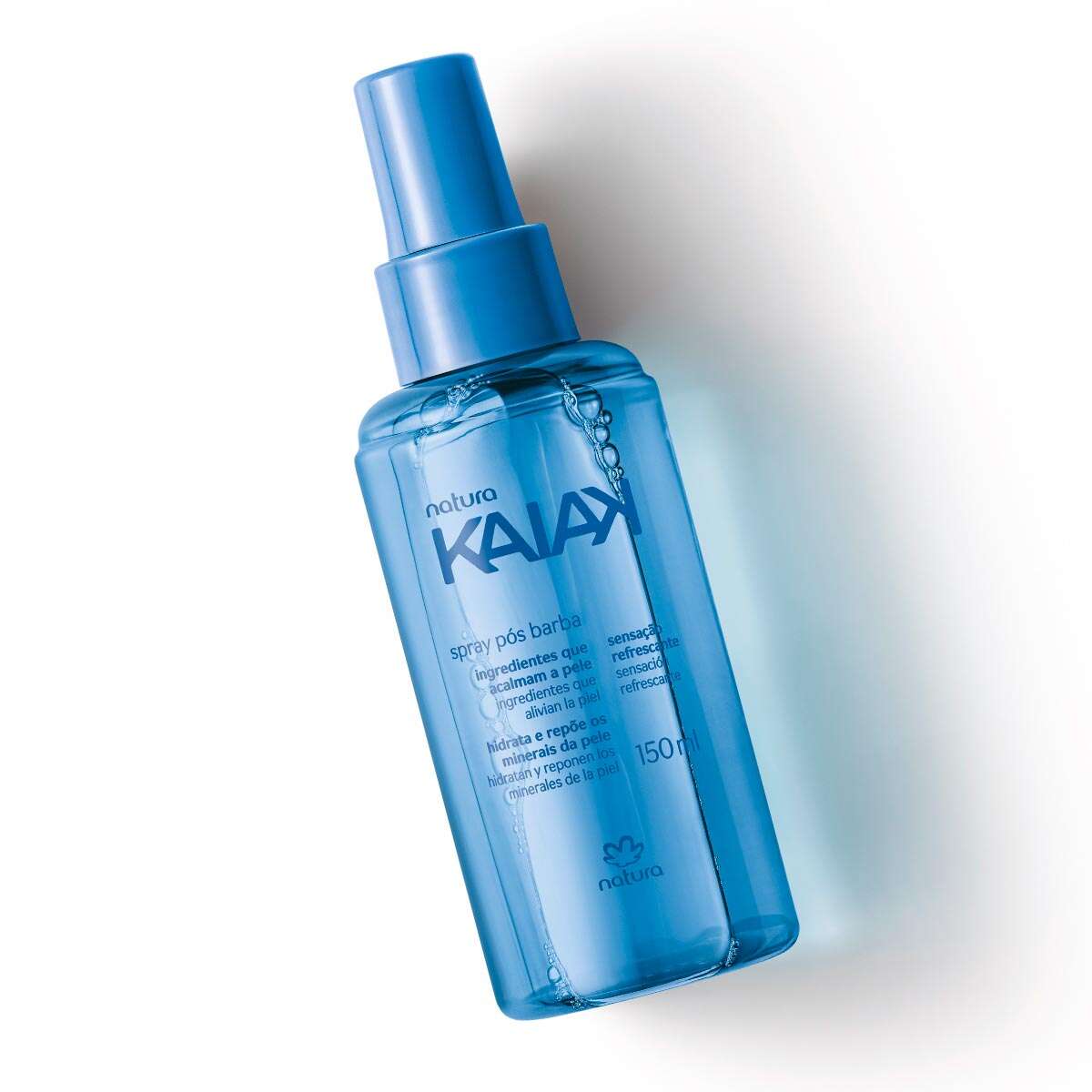 Spray Pós-Barba Kaiak 4 Aplicação do Spray Pós-Barba Kaiak no rosto