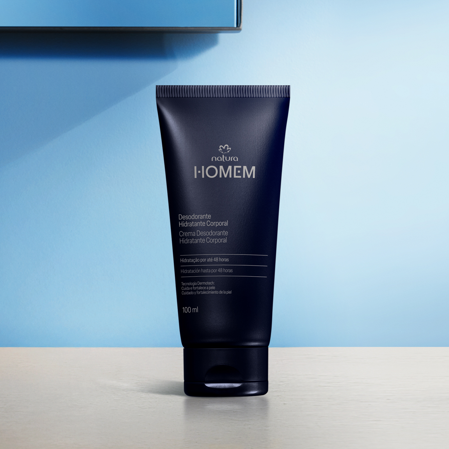 Creme Desodorante Hidratante Corporal Natura Homem 3 Visual mobile do produto Natura Homem, cremoso e atraente