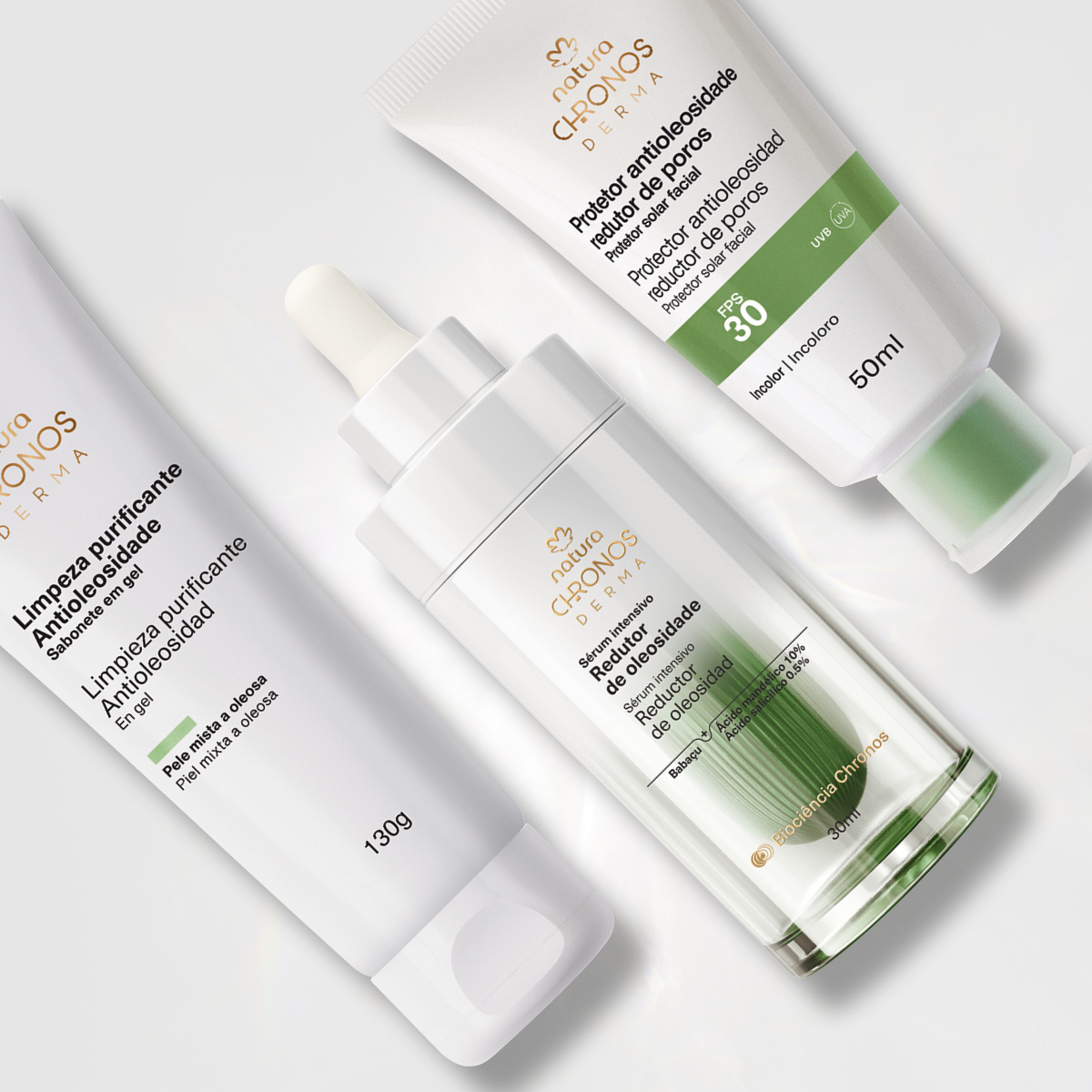 Protetor solar antioleosidade Chronos Derma