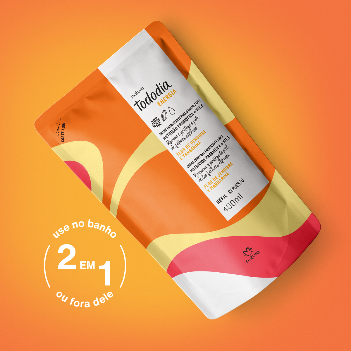 1766393102 945 Refil Creme Energizante Corporal 2 em 1 Tododia Energia