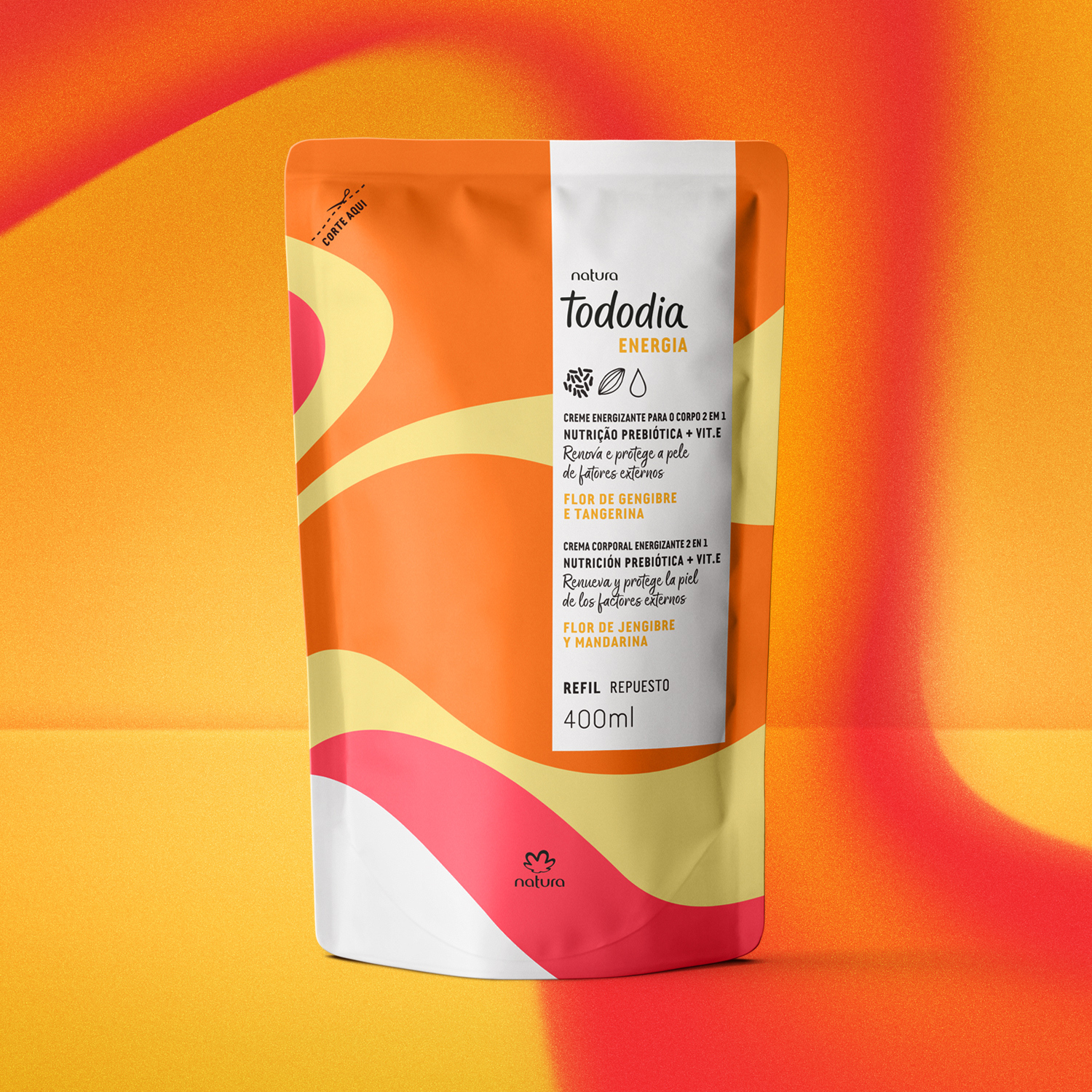 1766393102 984 Refil Creme Energizante Corporal 2 em 1 Tododia Energia