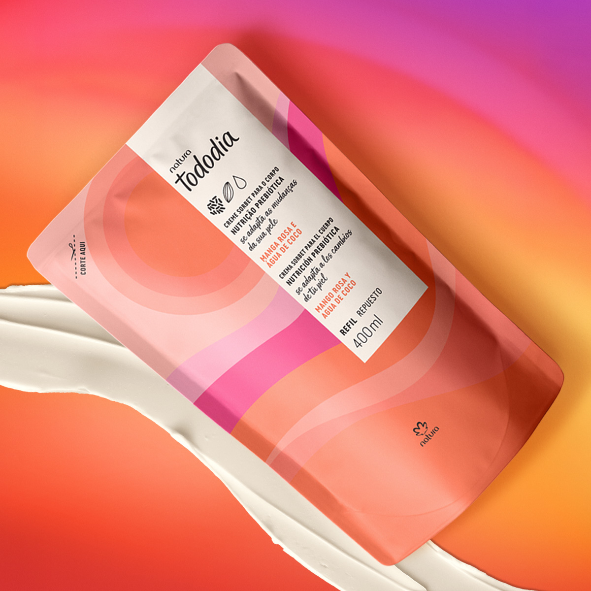 1766394528 415 Refil Creme Sorbet Desodorante Nutritivo para o Corpo Tododia Manga