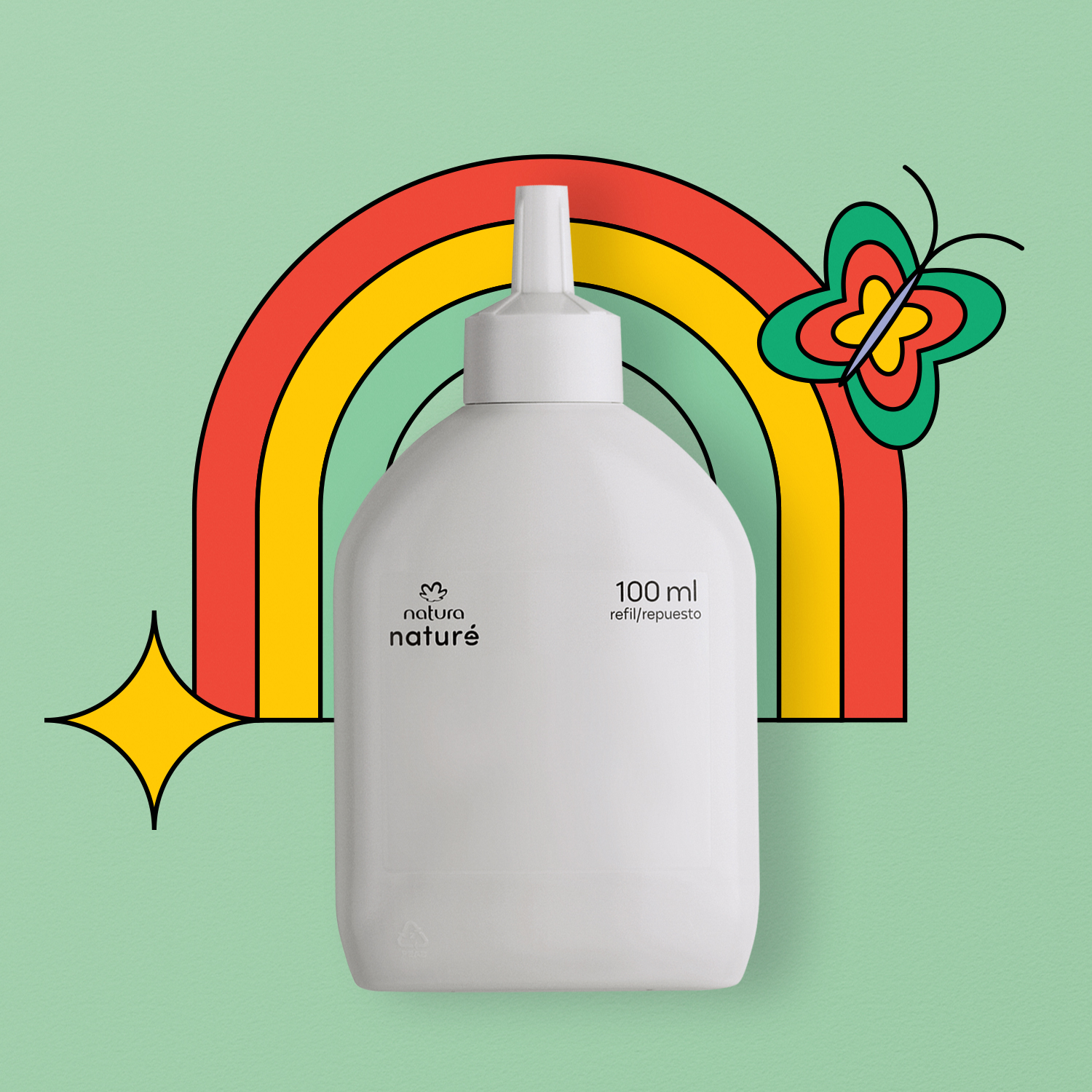 1766405227 666 Refil Colonia Nature Corre Corre 100 ml