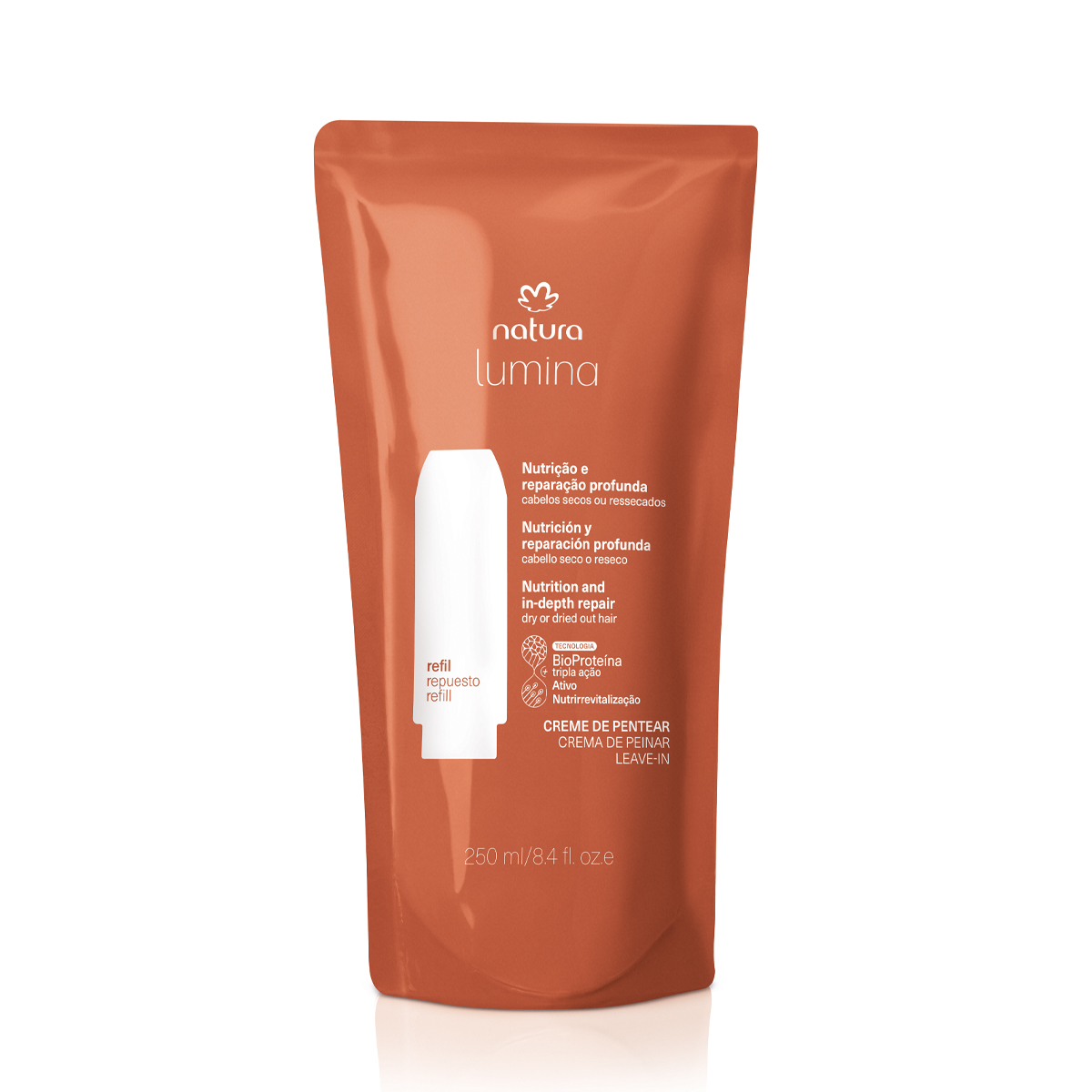 Refil Creme de Pentear Selador de Cutículas para Nutrição e Reparação Profunda 4 1766408685 858 Refil Creme de Pentear Selador de Cuticulas para Nutricao e