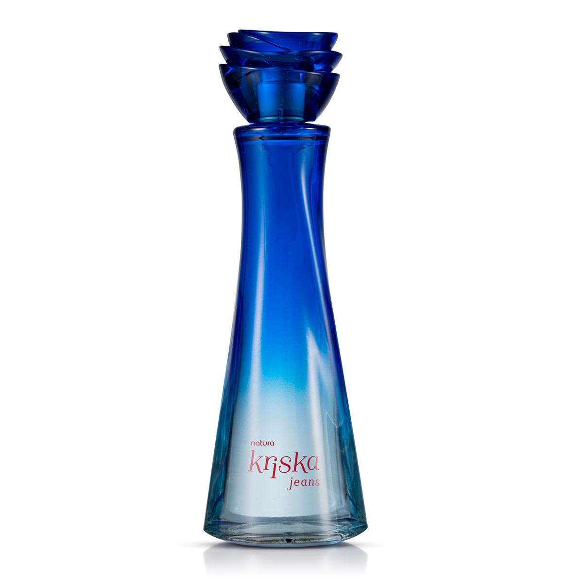 Detalhe do frasco Kriska Jeans 100 ml