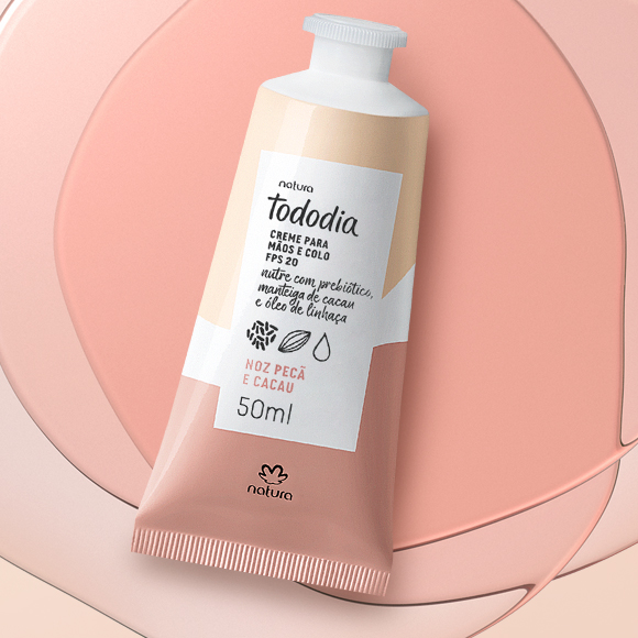 Creme Nutritivo para as Mãos Tododia Noz Pecã e Cacau FPS 20 3 Visual mobile do Creme Tododia Noz Pecã e Cacau