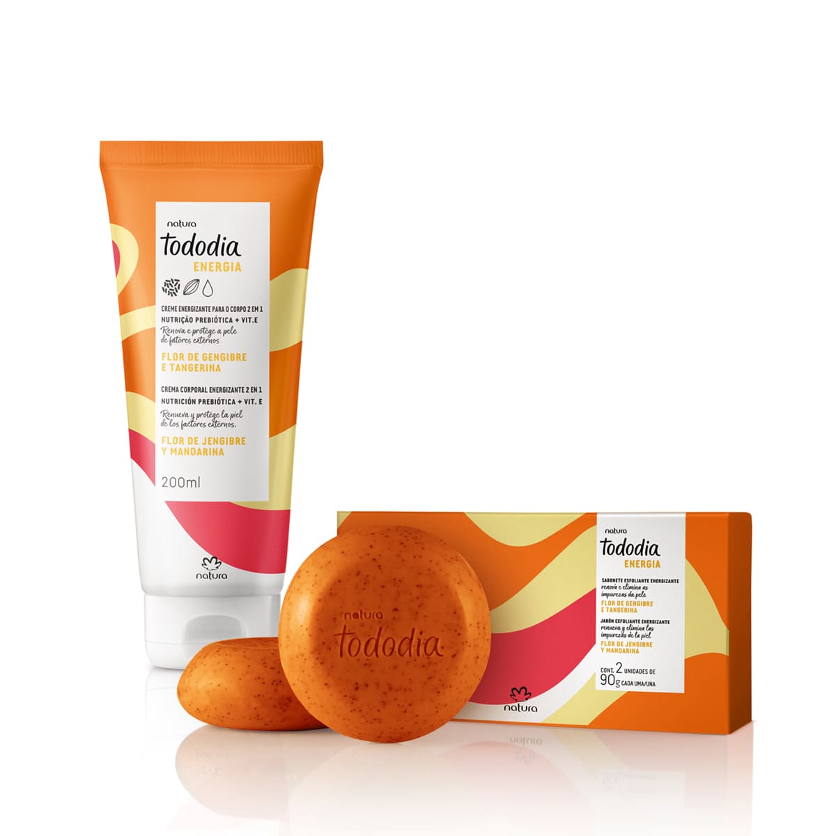 1766458330 369 Kit Tododia Energia Flor de Gengibre e Tangerina 2 produtos