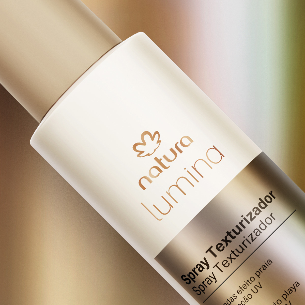 Produto Natura Lumina em uso