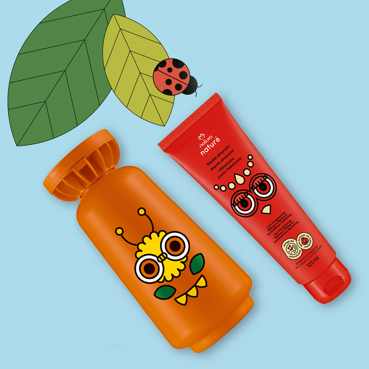 1766473101 221 Kit Nature Shampoo 2 em 1 e Hidratante 2 produtos