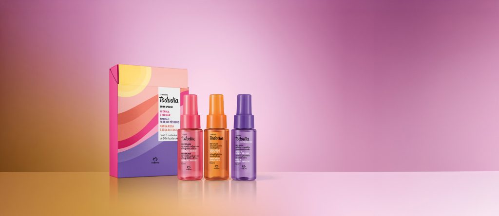 Kit Tododia Body Splash Miniaturas Verão (3 unidades)