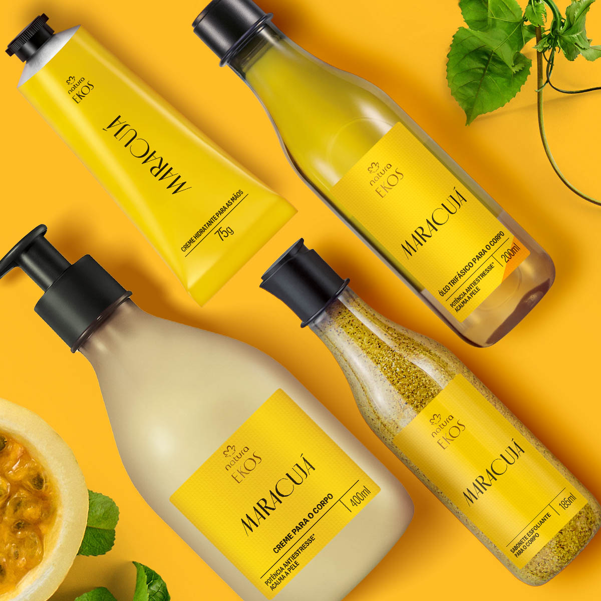 Kit Ekos Maracujá Completo 5 Produto Ekos Maracujá detalhe 2