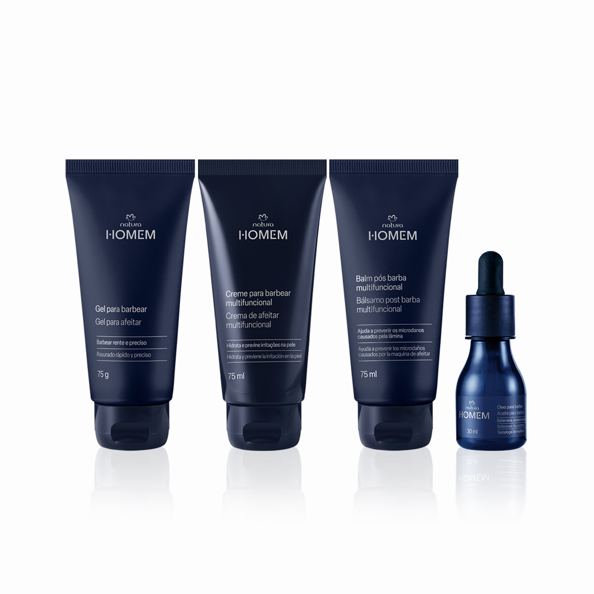 1766484534 875 Kit Natura Homem Barba 4 produtos