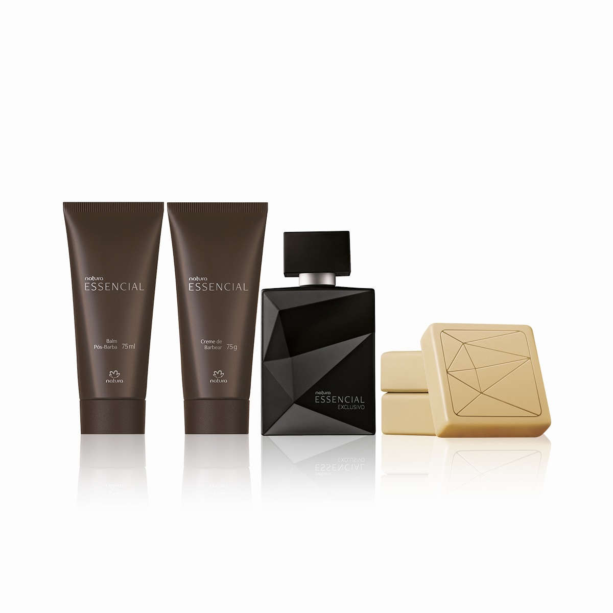Sabonetes e produtos do kit