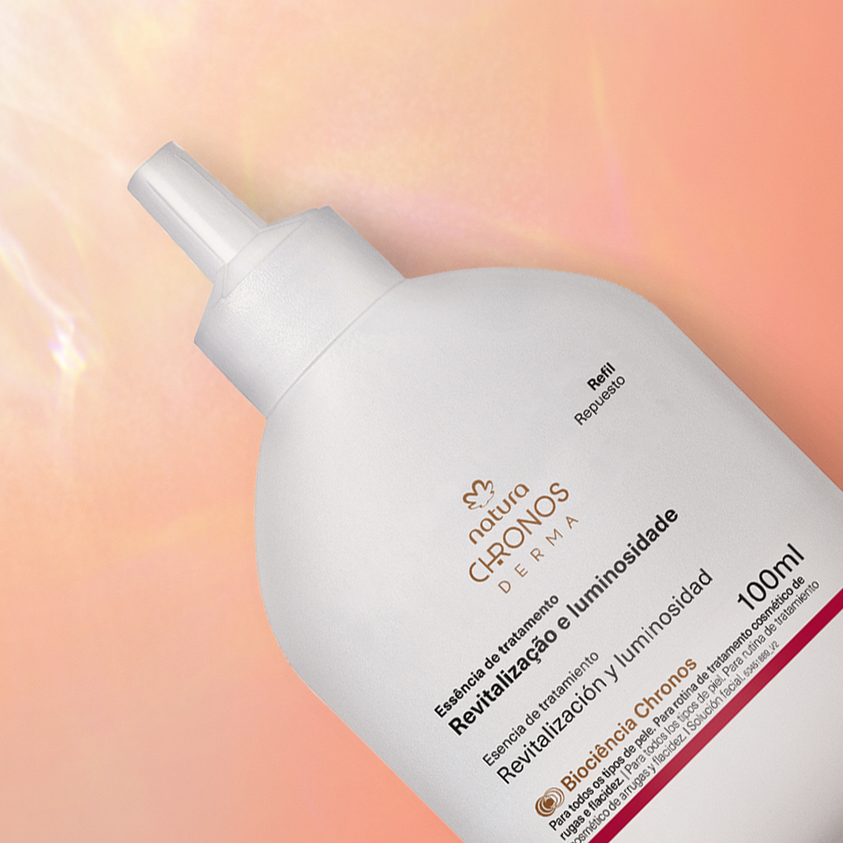 1766487103 797 Refil Essencia de Tratamento Revitalizacao e Luminosidade Chronos Derma