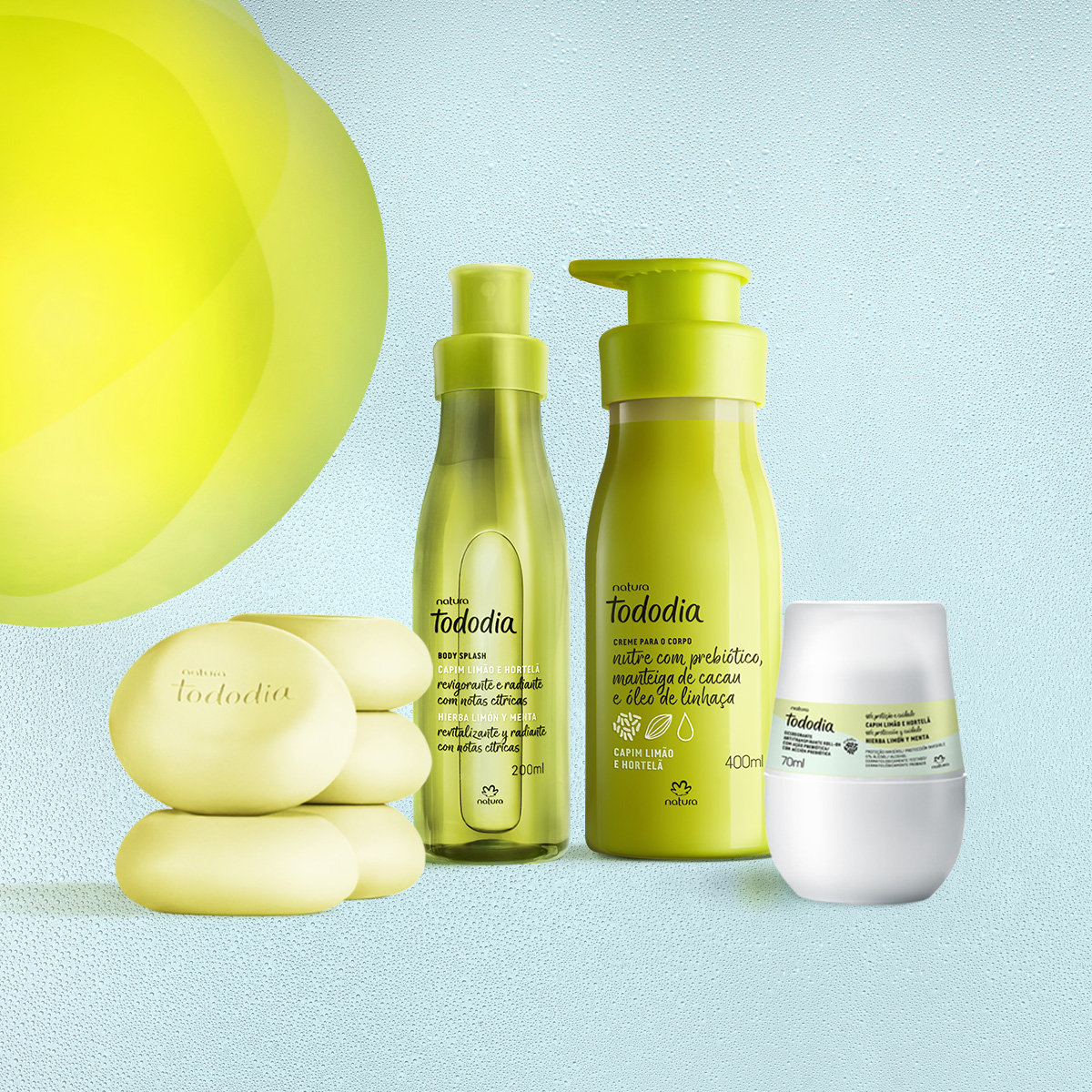 1766489322 394 Kit Tododia Capim Limao e Hortela Completo 4 produtos