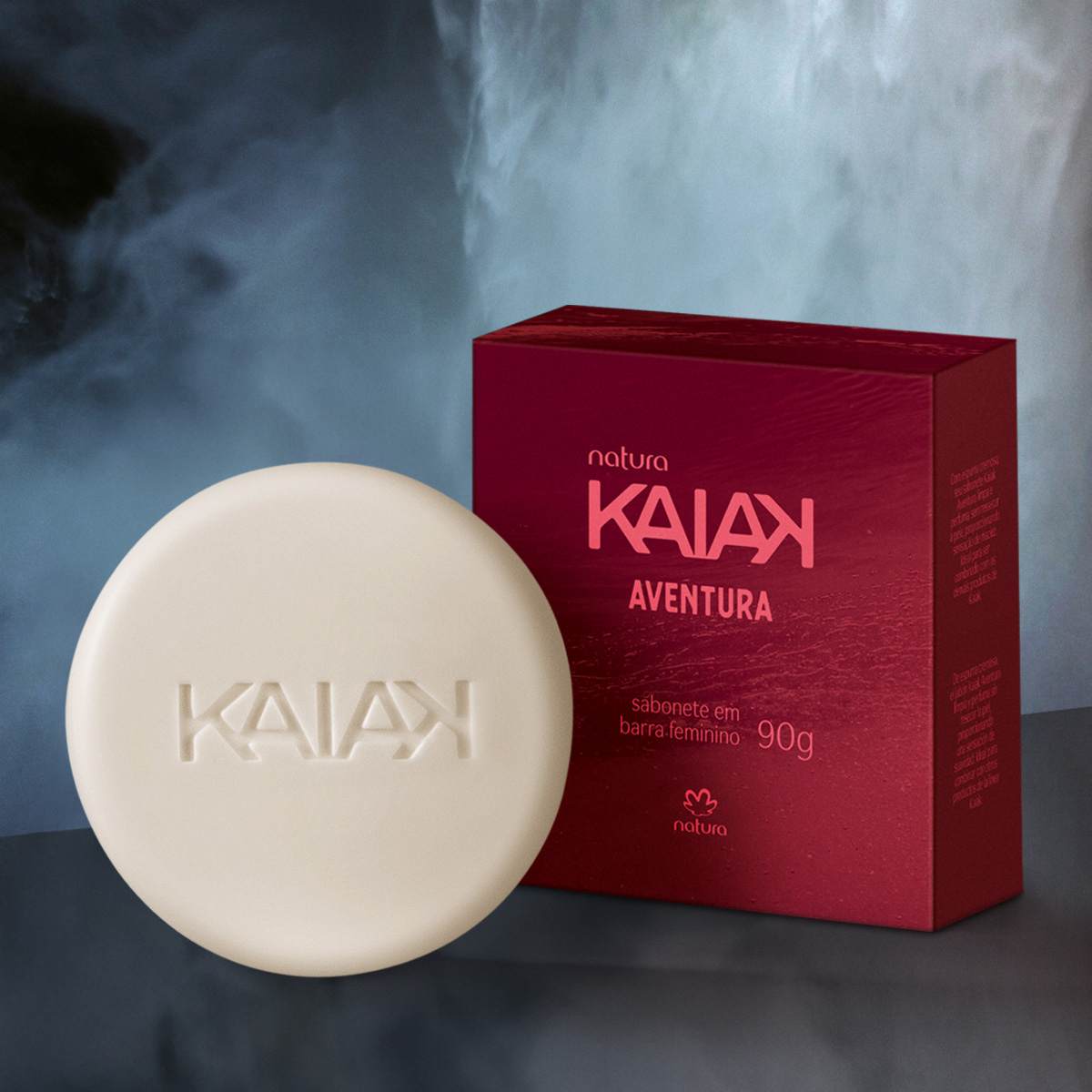 1766495059 390 Sabonete em Barra Puro Vegetal Kaiak Aventura Feminino 90 g