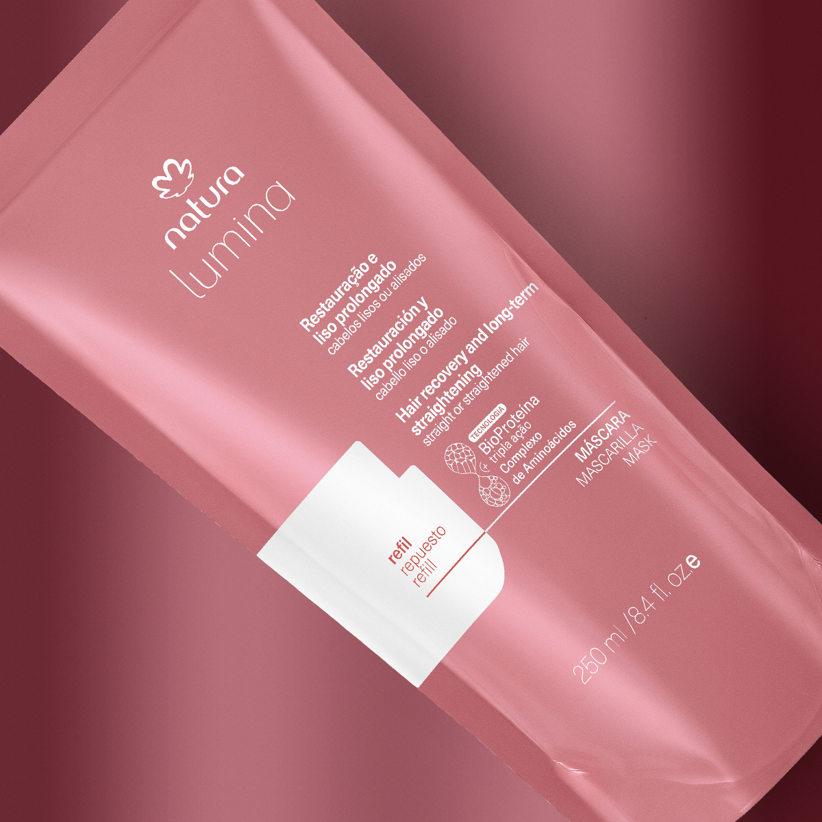 1766503353 585 Refil Mascara Lumina Restauradora para Restauracao e Liso Prolongado