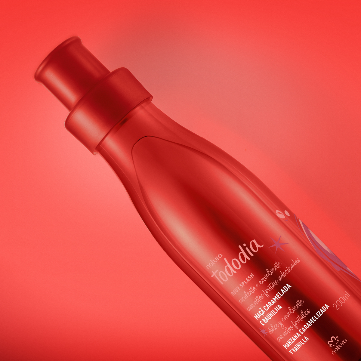 Imagem promocional do Body Splash Tododia Maçã Caramelada