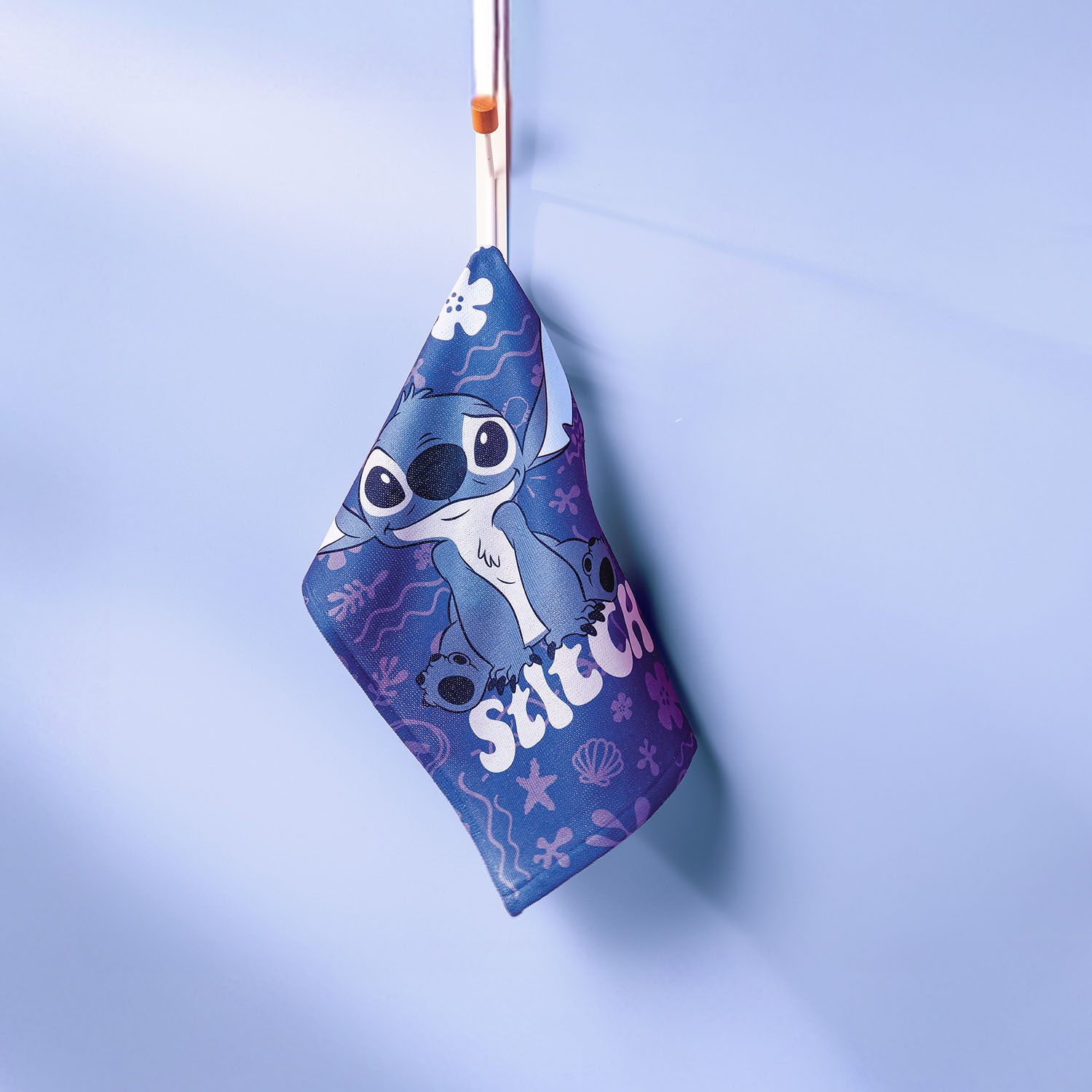 Banner mobile do Pano de Copa Stitch Azul Escuro