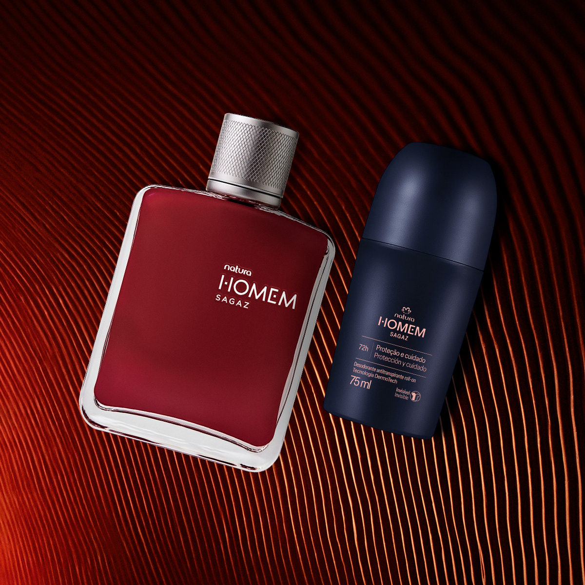 1766551440 33 Kit Natura Homem Sagaz e Desodorante Roll on 2 produtos