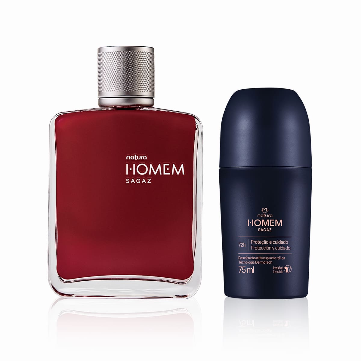 1766551440 798 Kit Natura Homem Sagaz e Desodorante Roll on 2 produtos