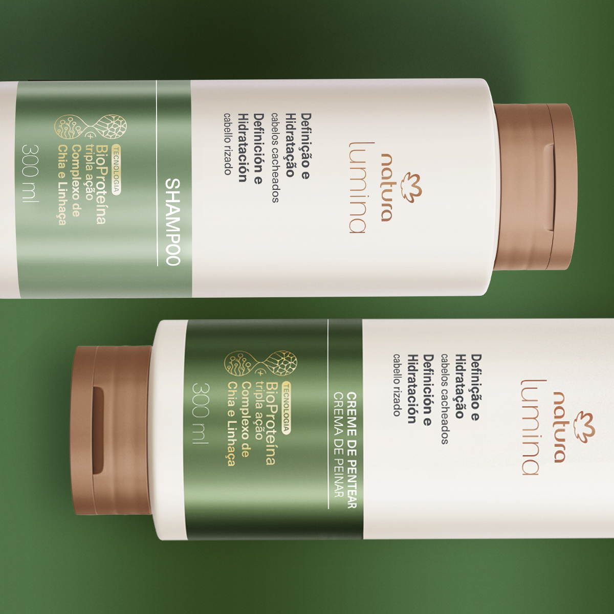 1766567781 437 Kit Shampoo e Creme de Pentear Lumina para Definicao e