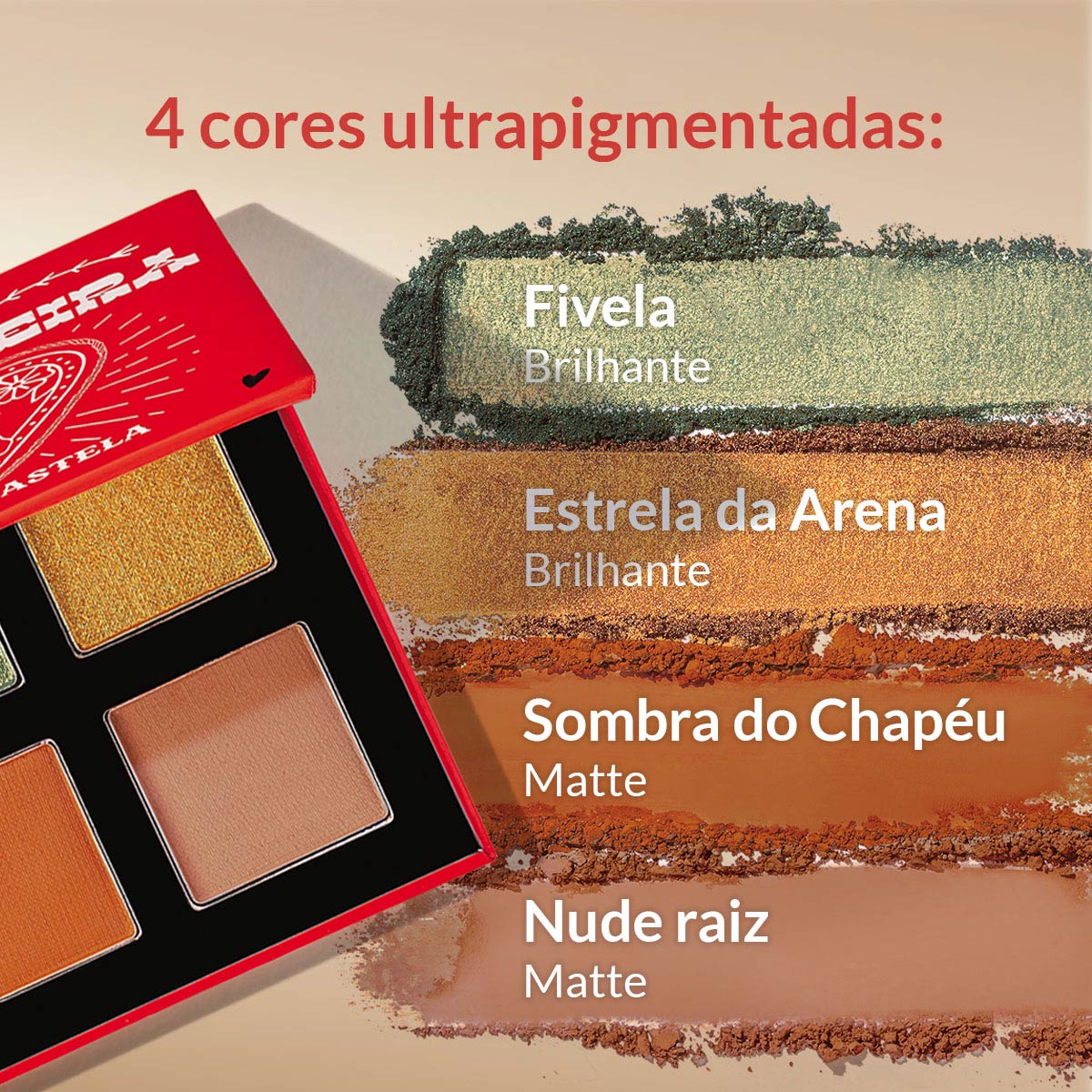 Paleta De Sombras A Boiadeira By Ana Castela 4 1766570492 861 Paleta De Sombras A Boiadeira By Ana Castela