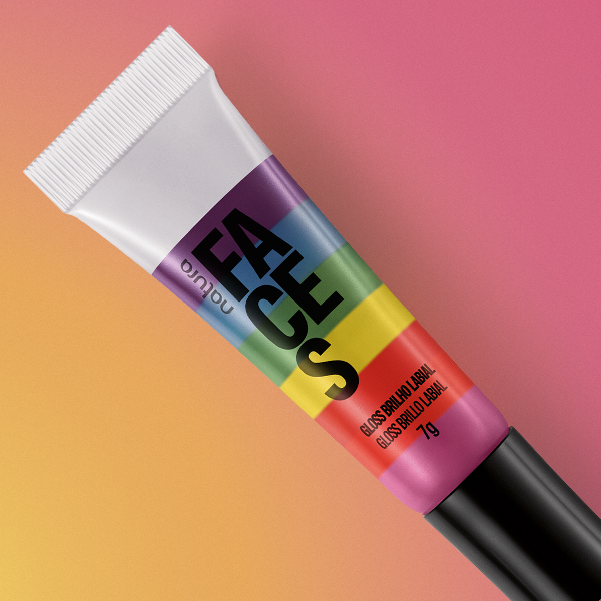 Detalhe do Gloss Faces 2