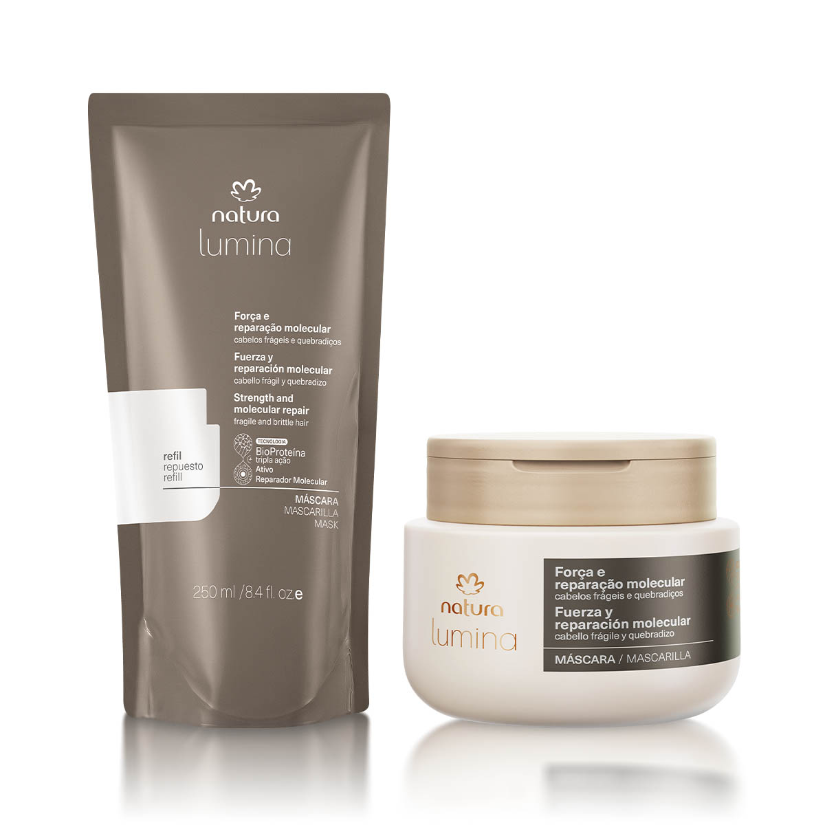 1766619515 541 Kit Mascara com Refil Lumina Forca e Reparacao Molecular