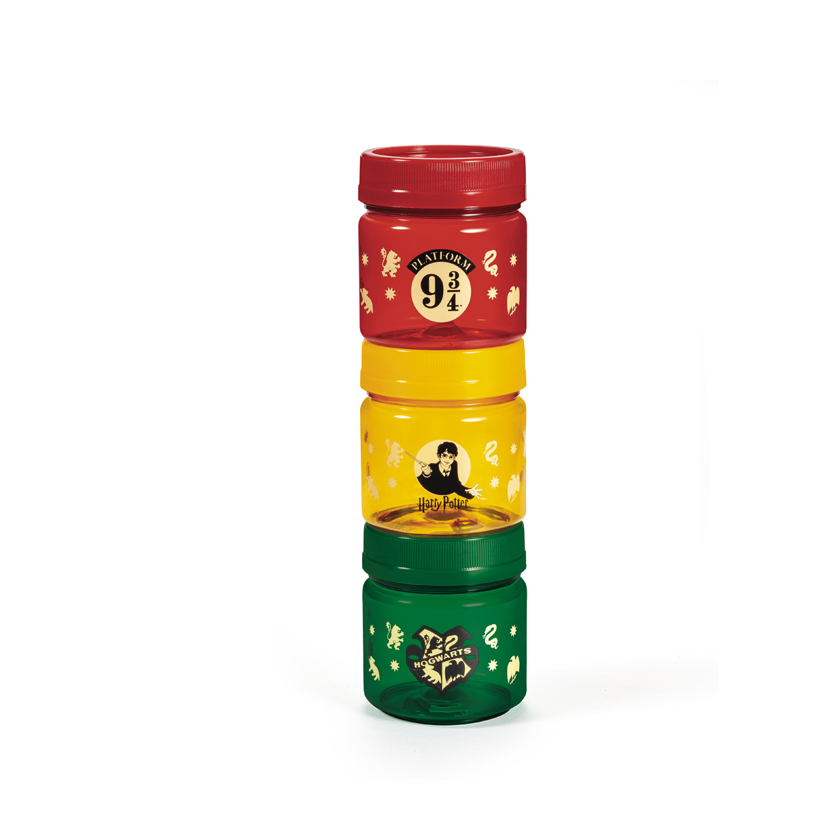 Kit 3 Potes Harry Potter 5 Foto detalhe do Kit 3 Potes Harry Potter 2