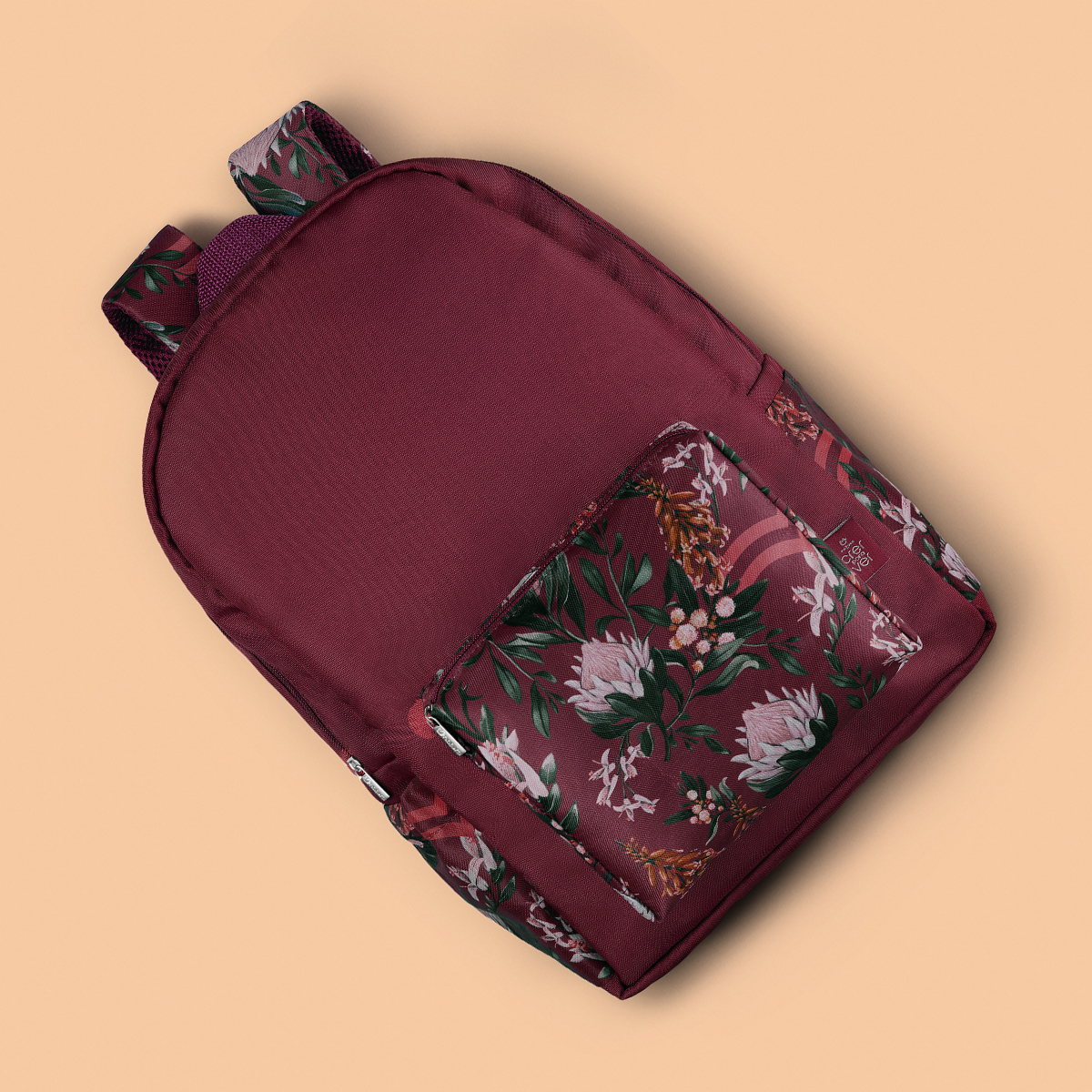 Outro ângulo da Mochila Crer Para Ver